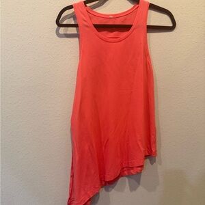 lululemon athletica Asymmetrical Pink Tank Top